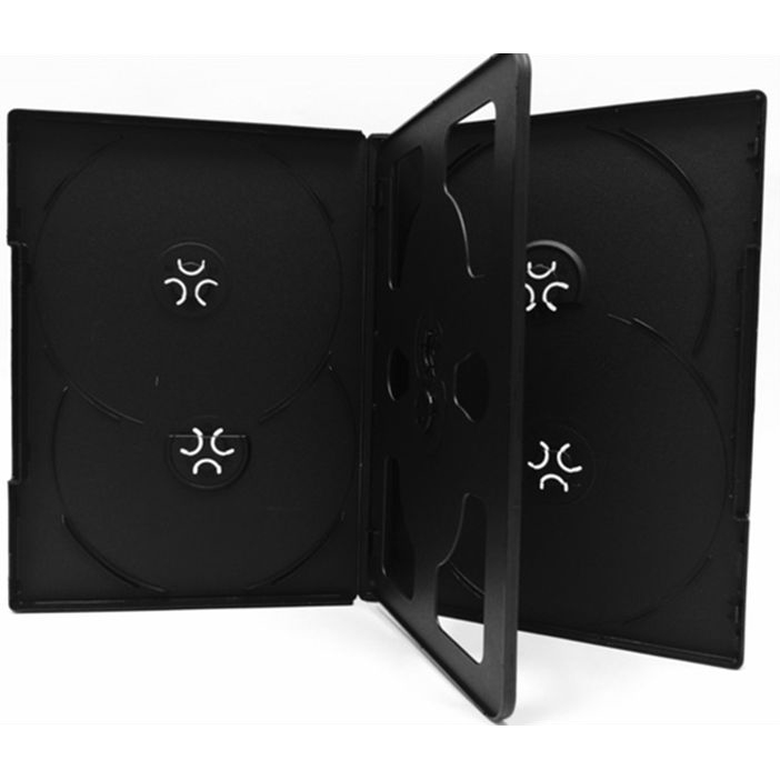Premium 6 DVD case 14mm (Black)