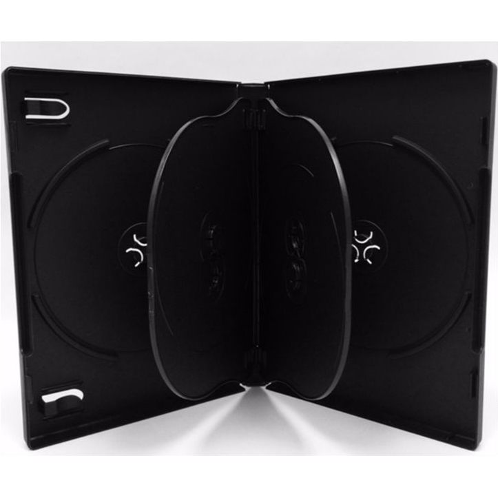 Premium 6 DVD case 22mm (Black)