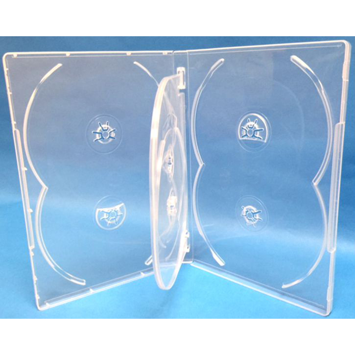 Premium 6 DVD case 14mm (Super Clear)